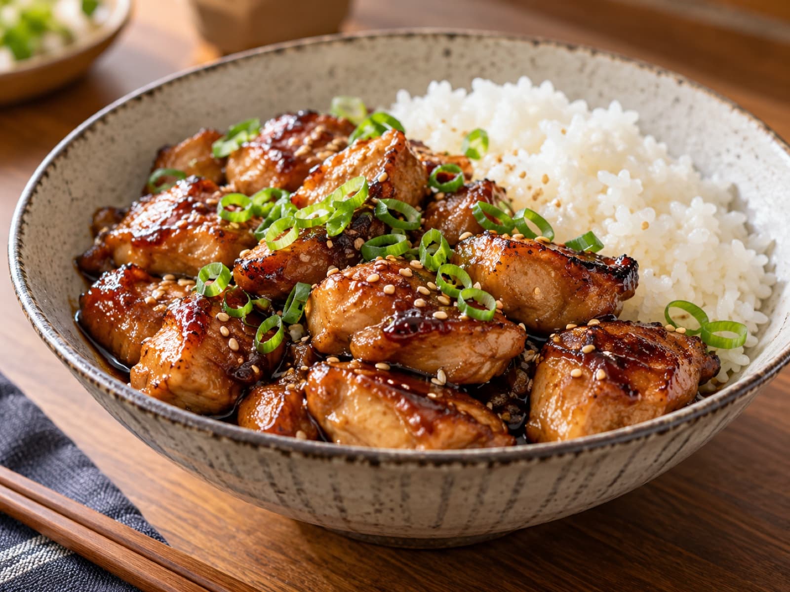 Japon Usulü Tavuk Teriyaki
