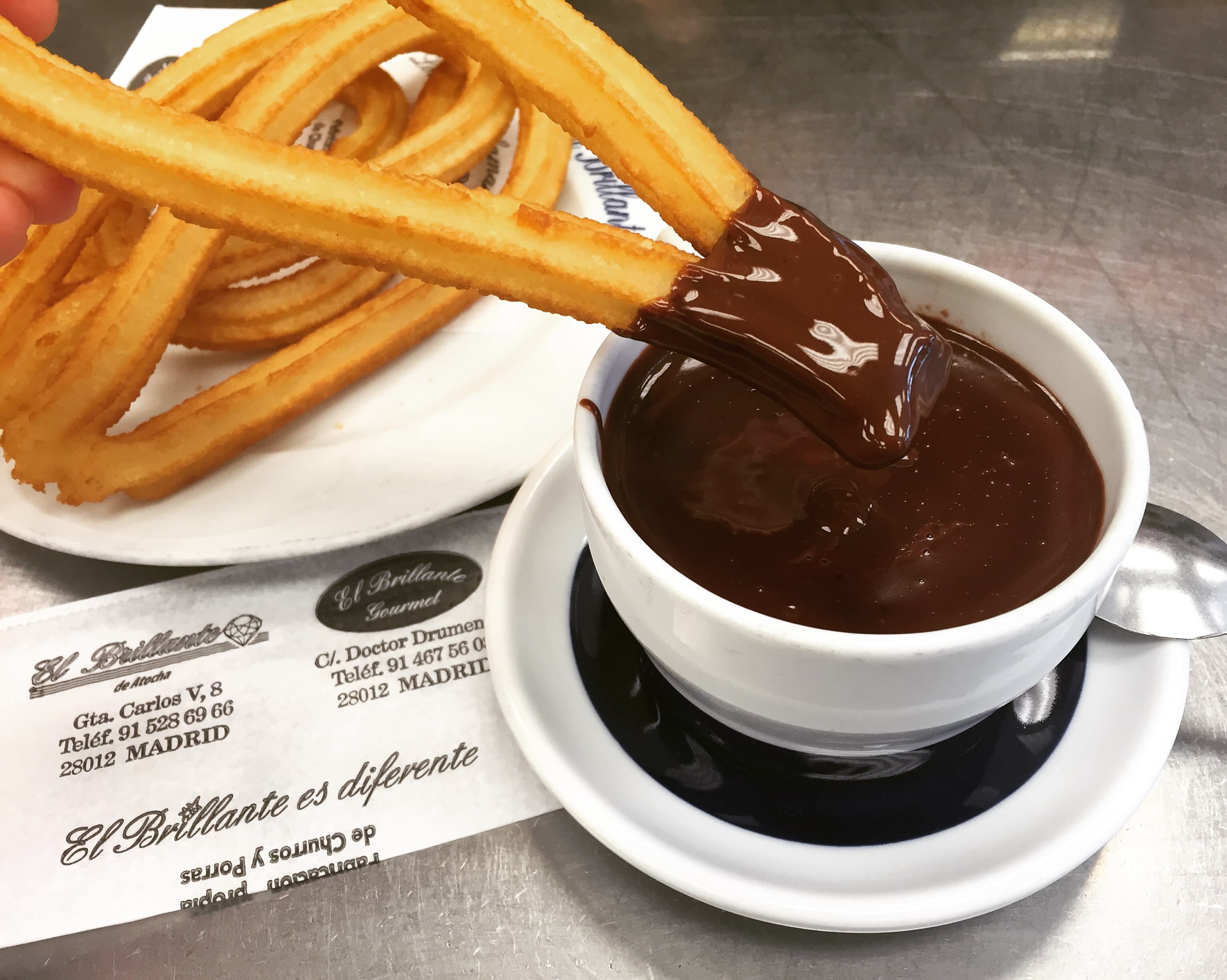 Çikolatalı churros