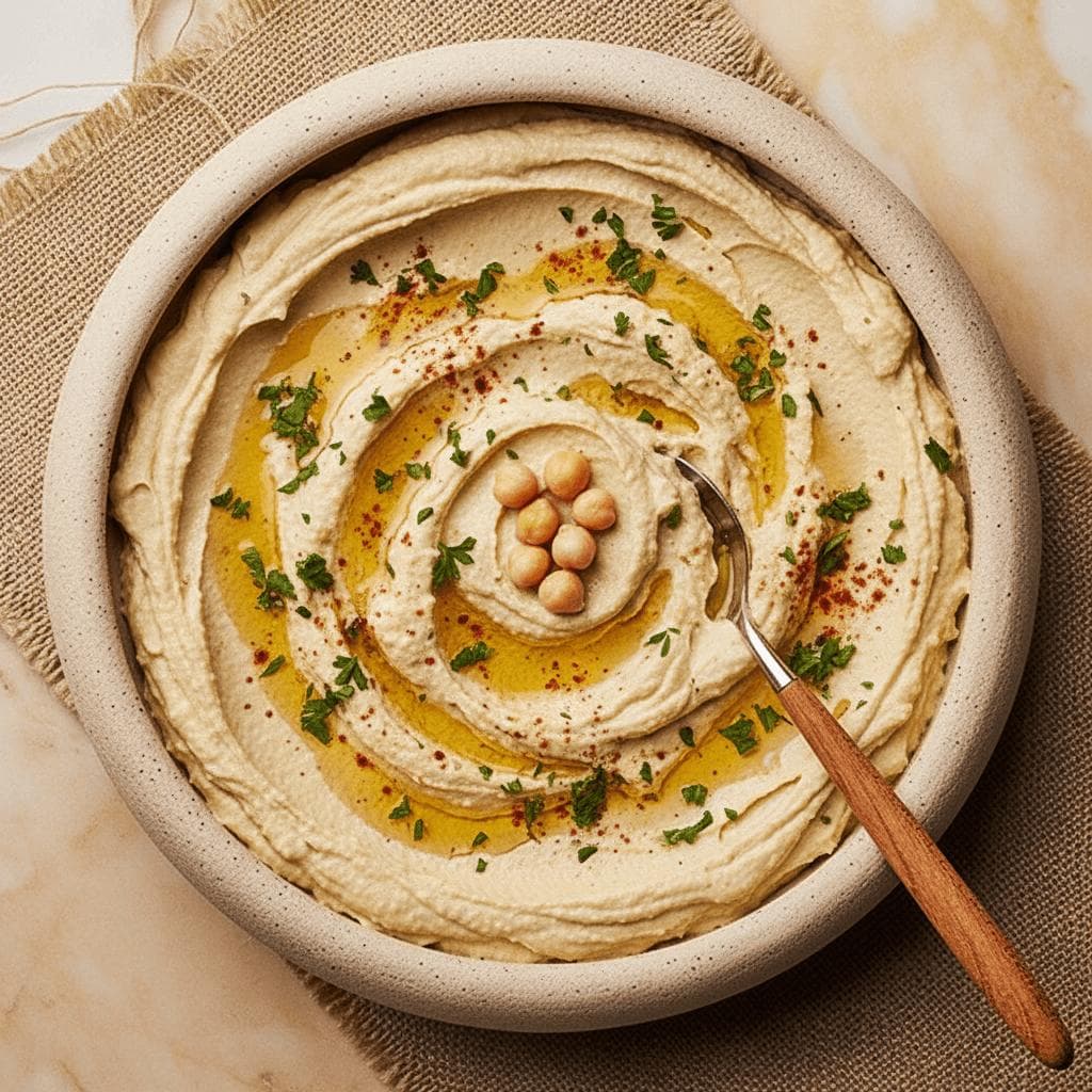 Humus Tarifi: Tahinli, Limonlu ve İpeksi Kıvamda