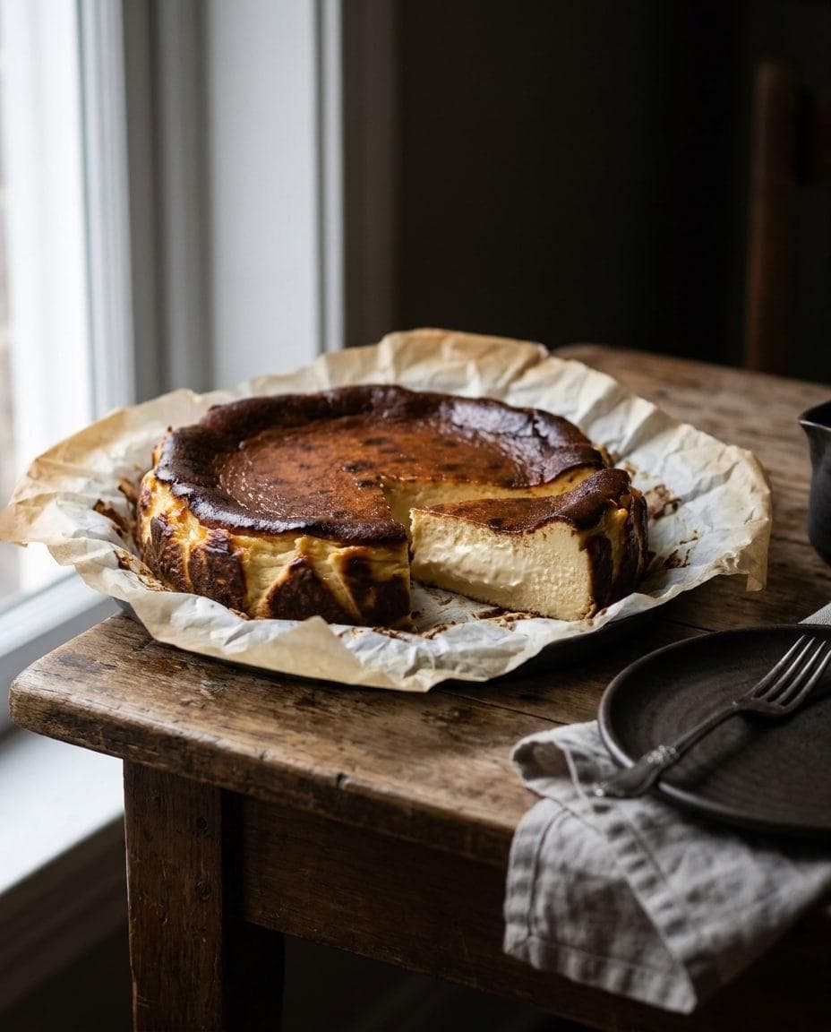 San Sebastian Cheesecake Tarifi: Yanık Üstlü, Kremamsı ve Orijinaline Yakın