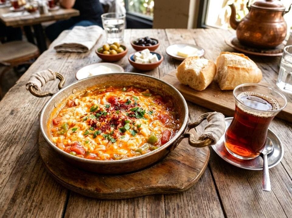 Menemen Tarifi: Tam Kıvamında, Bol Domatesli ve 20 Dakikada